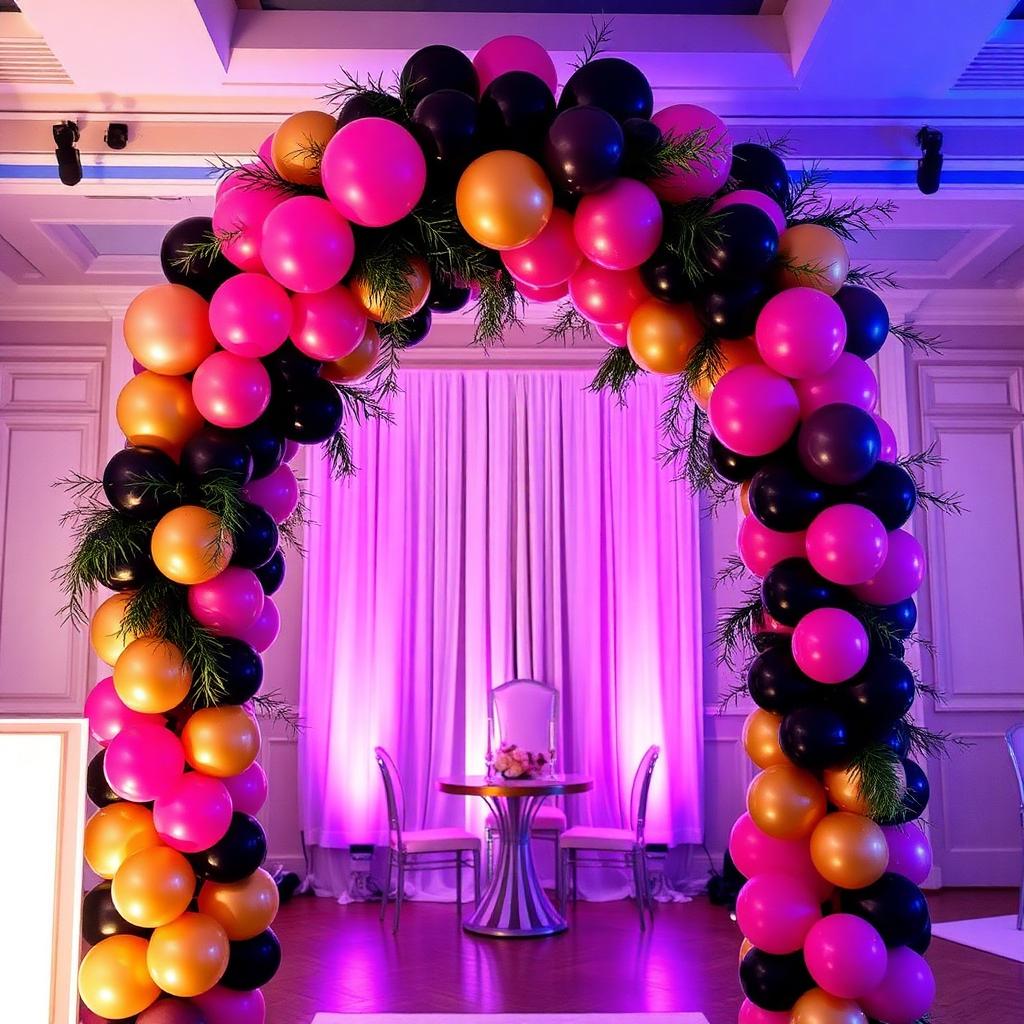 Luxury balloon decor by Simone's Creations serving the DMV